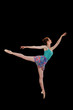 Ballerina performing