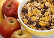 Müsli und Obst