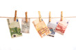 Dinero colgado