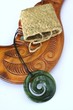 Greenstone Maori Koru Pendant