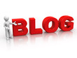 Men with text BLOG