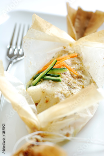 poisson en papillote