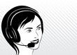 Calling lady
