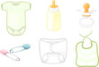 Baby Layette Vector Set