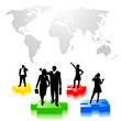 business people background