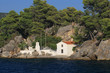 Panagias island in Parga Greece