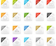 Squaro icon set: File extensions and Document icons