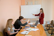 Young woman to speak at a meeting