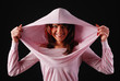 woman in hood
