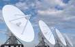 row of radars