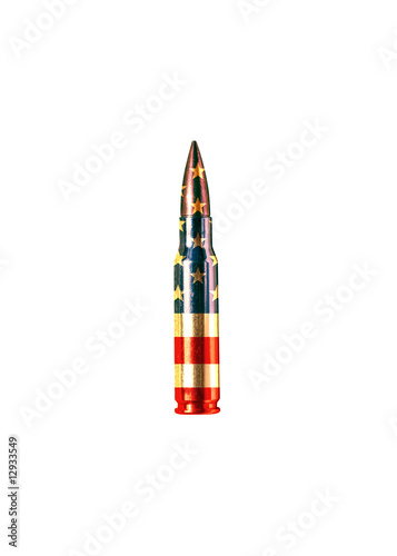 Photo: USA bullet USA bullet