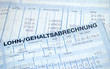 Lohn und Gehaltsabrechnung