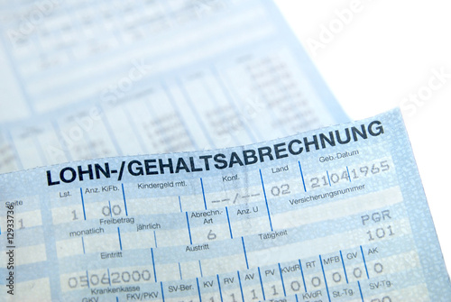 Lohn und Gehaltsabrechnung