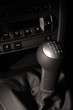 Shift Stick of Black Porsche
