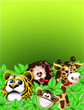 Animali Giungla-Jungle Animals-Animaux Jungle