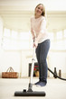 Young Woman Doing Housework