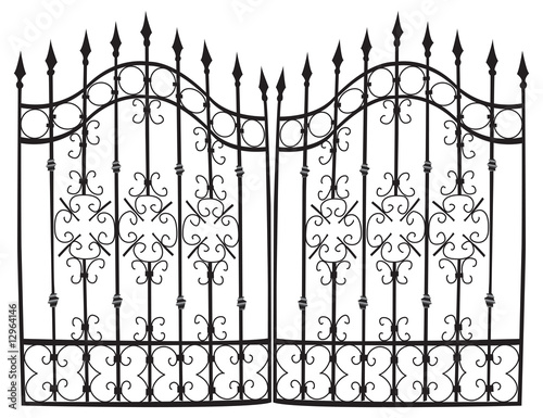 Iron gate full vector Iron gate full vector