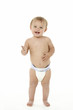 Photo: Baby Smiling And Standing Baby Smiling And Standing