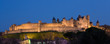 Panoramica de Carcassonne anocheciendo (France)