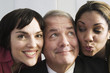 Photo: View of colleagues smiling. View of colleagues smiling.
