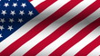 US Flag in the Wind