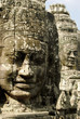 Stone faces of Bayon