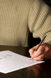 Signing the Tax Forms
