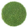 round shape grass