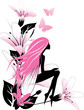 Fairy with flowers