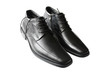 pair of leather shoes
