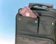 valise et passeport français