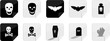 skull vector illustrations