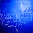 technology background: chemical formulas technology background: chemical formulas
