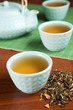 Flavored green tea