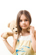 Girl with Teddy-bear Girl with Teddy-bear