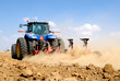 tractor at work