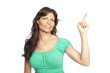 Photo: woman pointing woman pointing