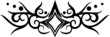 Stern, Arschgeweih, Steissbein, Tribal, Tattoo