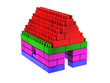 House made by blocks