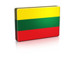 3D Lithuania Banner Flag