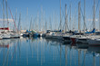 Yachts at Antibes harbour Yachts at Antibes harbour