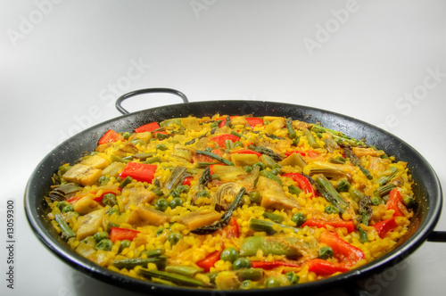 Vegetarian Paella - Spanish rice