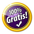 100% Gratis Button