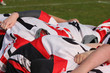 rugbymens soudés en mélée