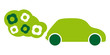 Green car