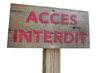 accès interdit