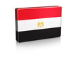 3D Egypt Banner Flag