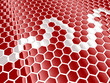 cell hexagon background