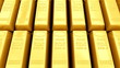 Gold bars moving top-down. Looped.