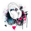 Grunge Headphone Grunge Headphone